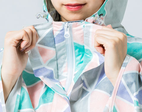 43degrees レインポンチョ 用途が広がる収納袋
