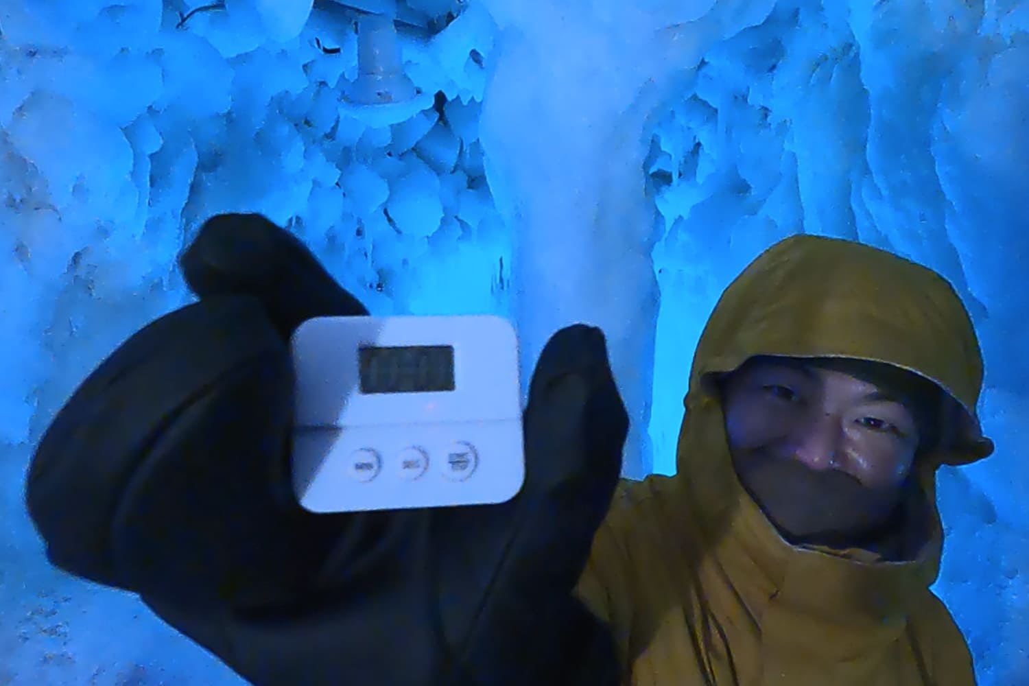 43DEGREES -20°C下で保温性を実証