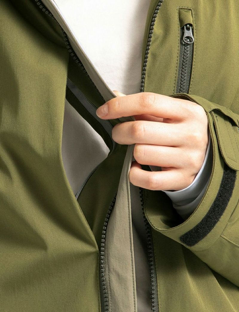 Straight Zip Jacket スノーボードウェア ストレートジップジャケット