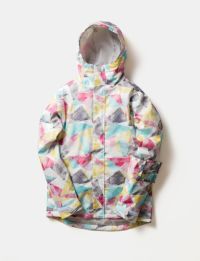 2020-21モデル レディース スノーボードウェア Long Tail Print Jacket FJK