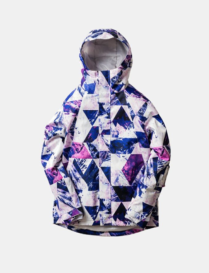 2020-21モデル レディース スノーボードウェア Long Tail Print Jacket KJK
