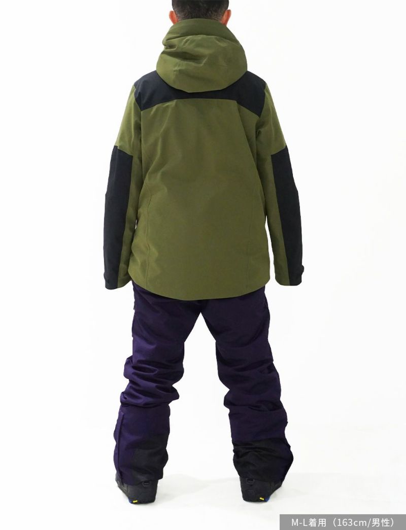 2021-22 New Peak Jacket GREIGE
