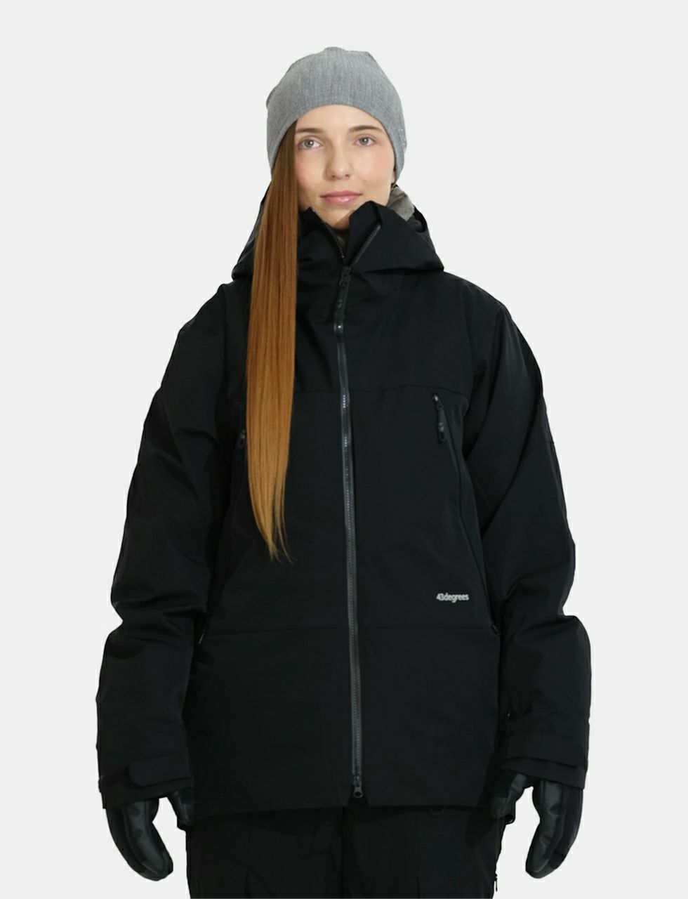 43DEGREES W Padding Peak Jacket袖丈67センチ - スノーボード