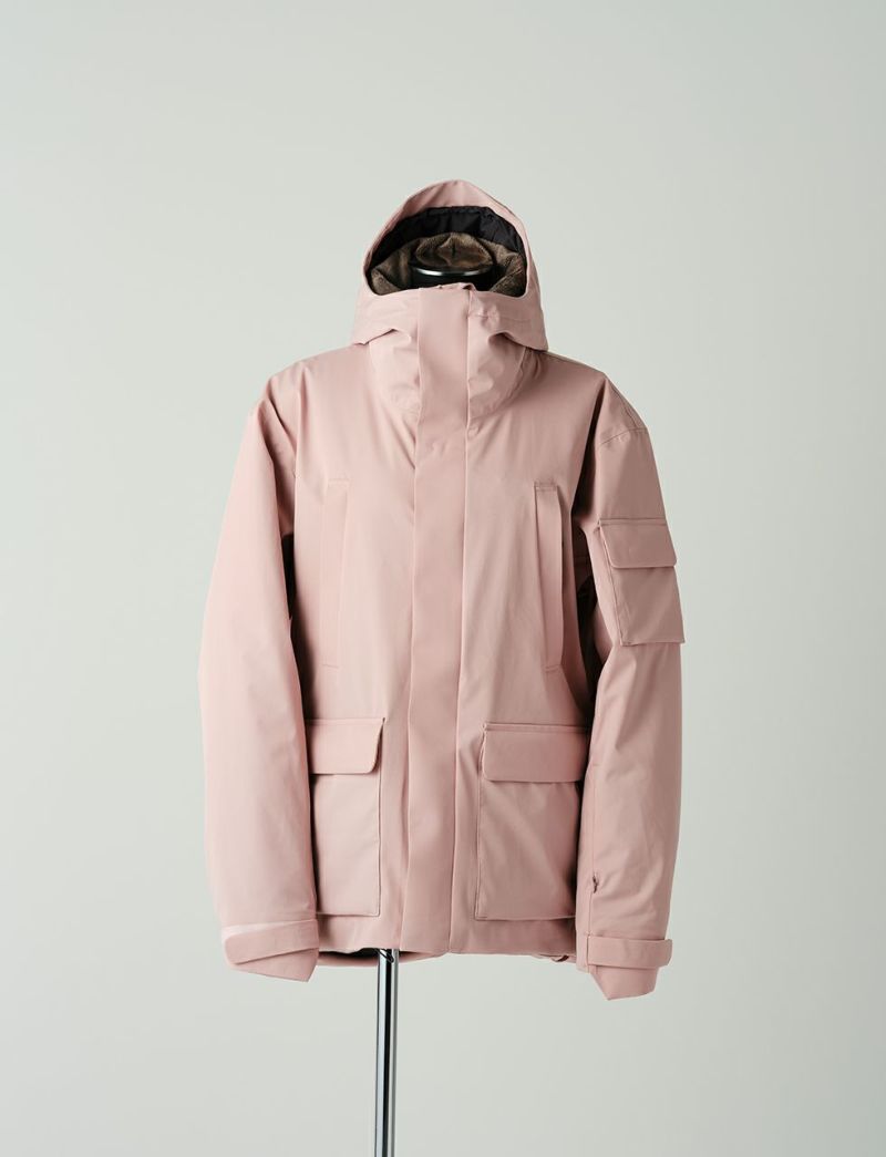 W Padding Urban Park Jacket LIGHT PINK