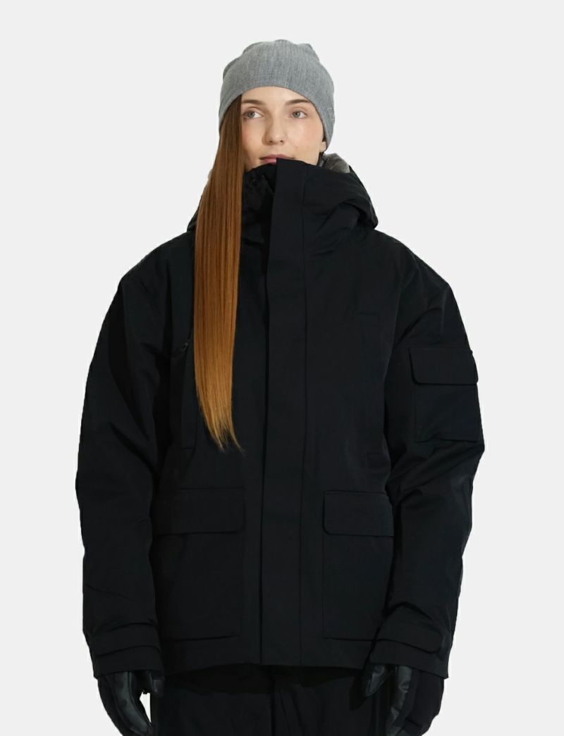 W Padding Urban Park Jacket BLACK