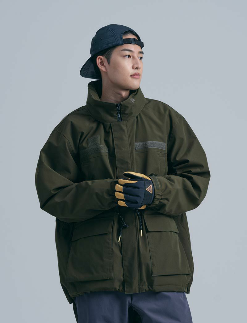 Military Hooded Jacket | Four Seasons Design Lab.