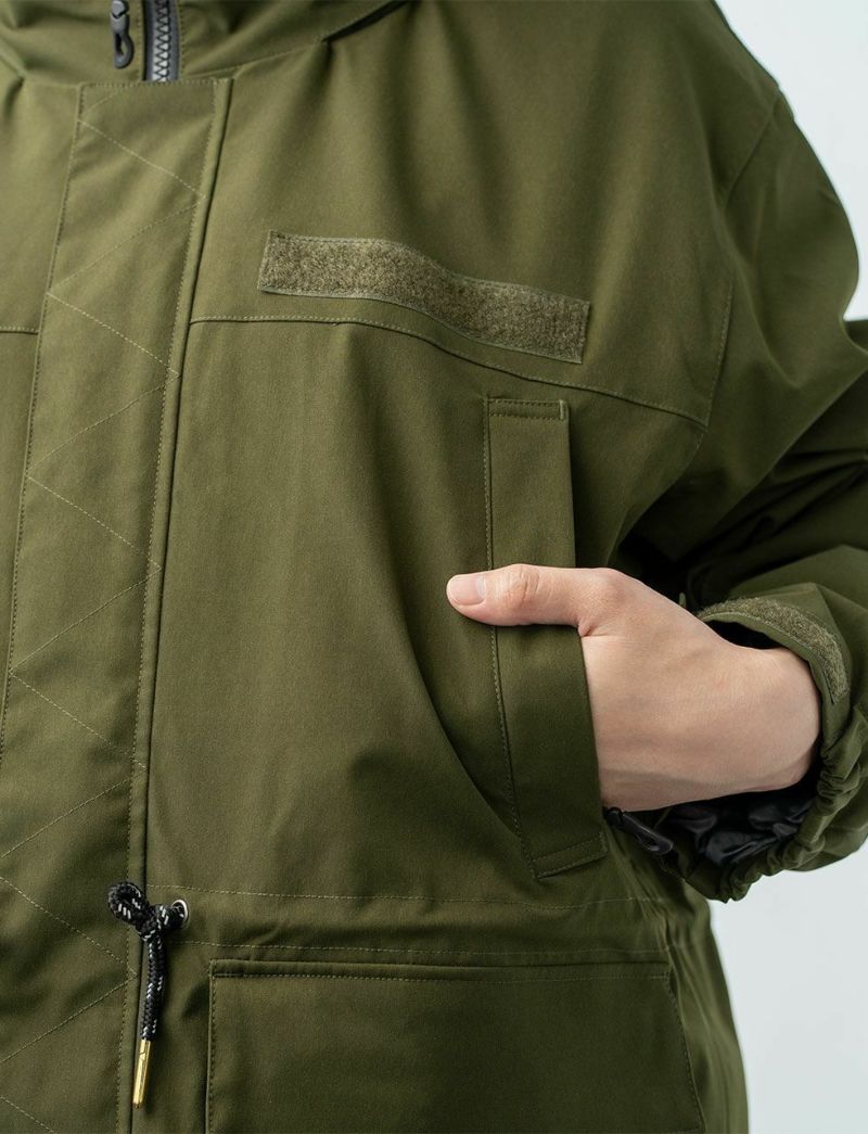 Military Hooded Jacket