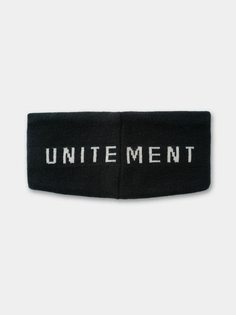 unitement Knit Ear Warmer black