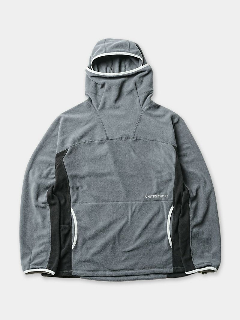 Fleece High Neck Hoodie