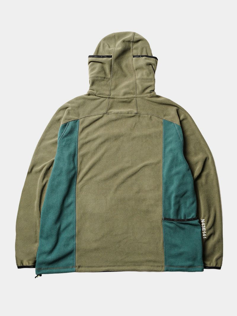 Fleece High Neck Hoodie