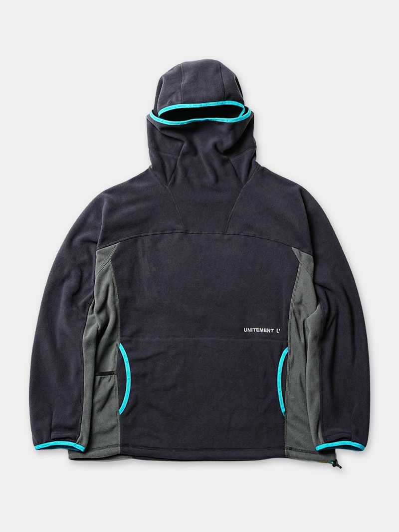 Fleece High Neck Hoodie