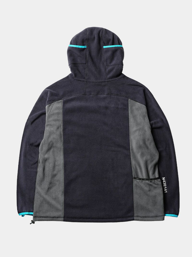 Fleece High Neck Hoodie