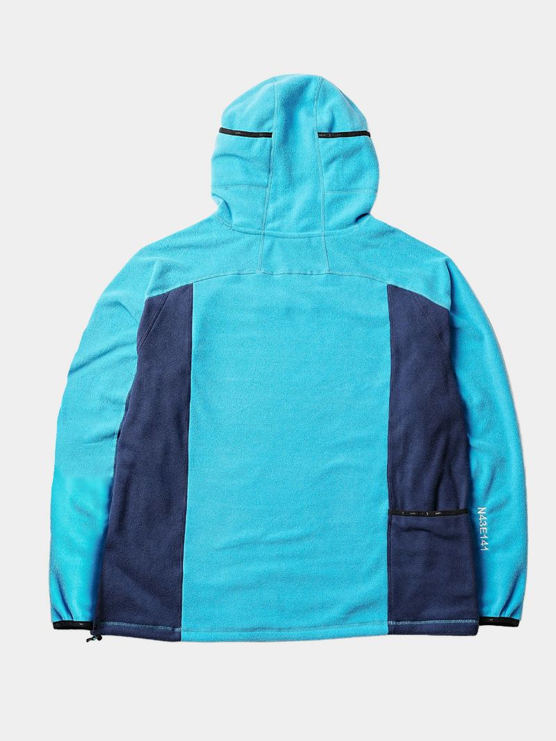 Fleece High Neck Hoodie