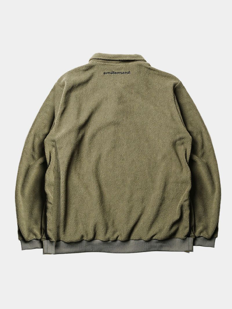 Fleece Polo Pullover