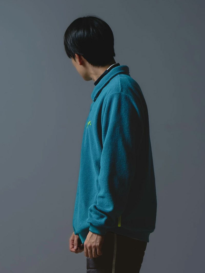Fleece Polo Pullover