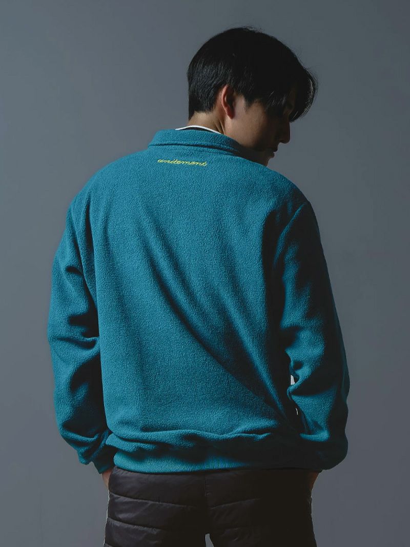 Fleece Polo Pullover
