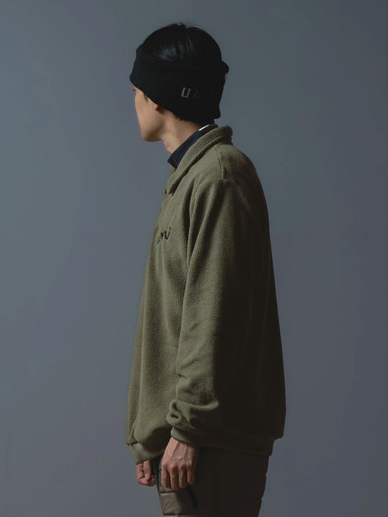 Fleece Polo Pullover